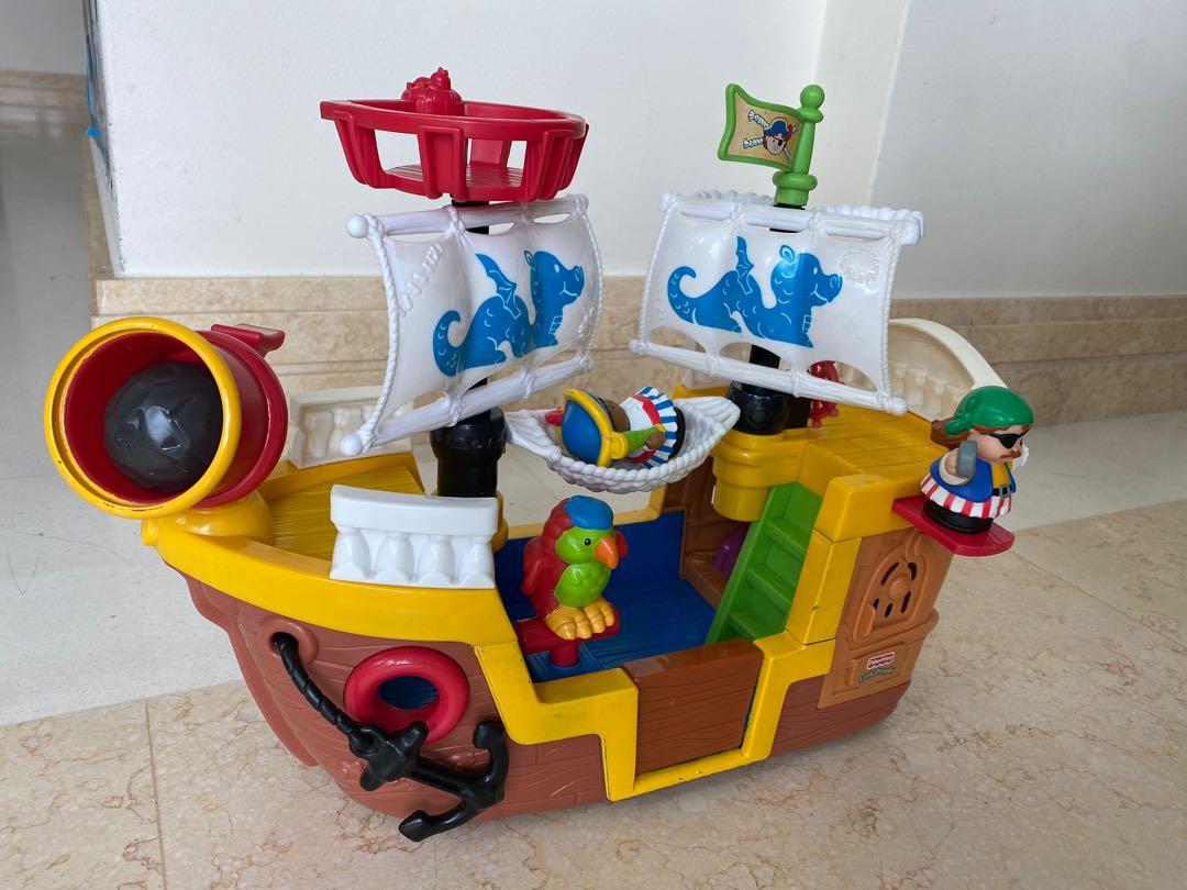 Little People Pirate Ship, Hobbies & Toys, Toys & Games on Carousell