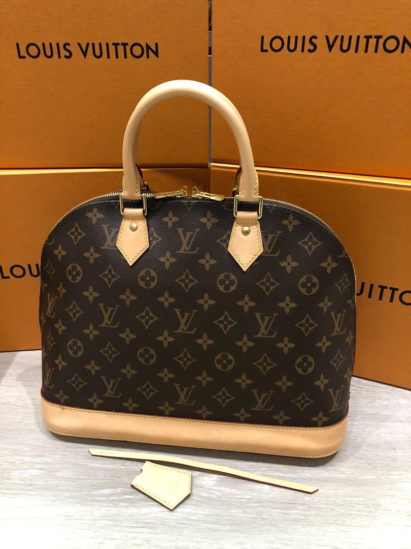 Louis Vuitton Alma MM Monogram Bag  ADL1228  LuxuryPromise