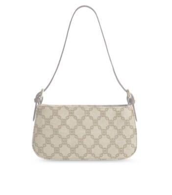 Mango Jacquard Print Handbag