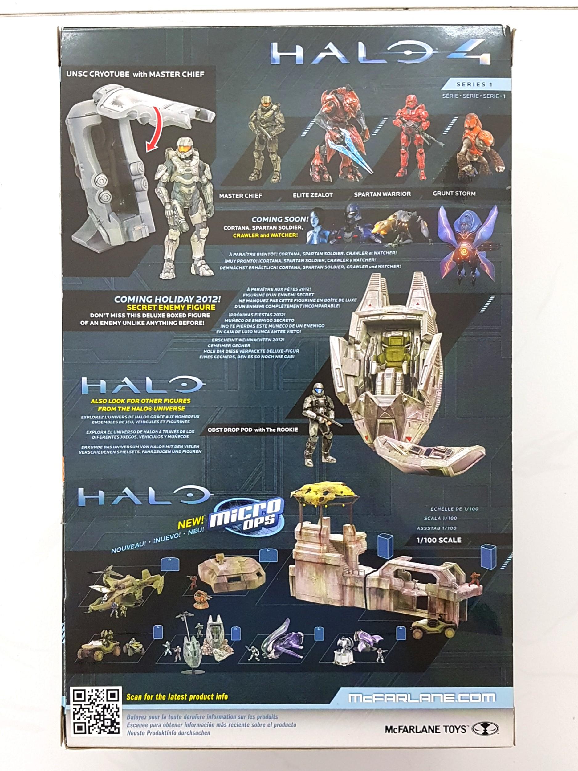 McFarlane Halo Series Deluxe Edition UNSC Cryotube with
