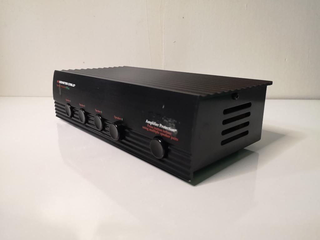 Monster Cable MultiSpeaker Selector 4 Way for Audiophiles, Audio