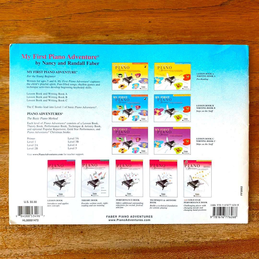 My First Piano Adventure Christmas Book B Books Stationery