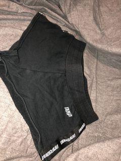 N X P booty shorts