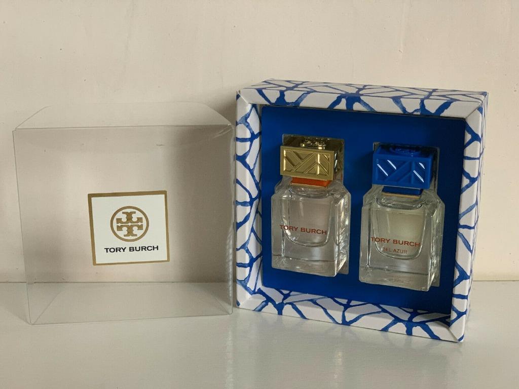 NEW! TORY BURCH SIGNATURE & BEL AZUR EAU DE PARFUM PERFUME DELUXE MINI DUO,  Beauty & Personal Care, Fragrance & Deodorants on Carousell