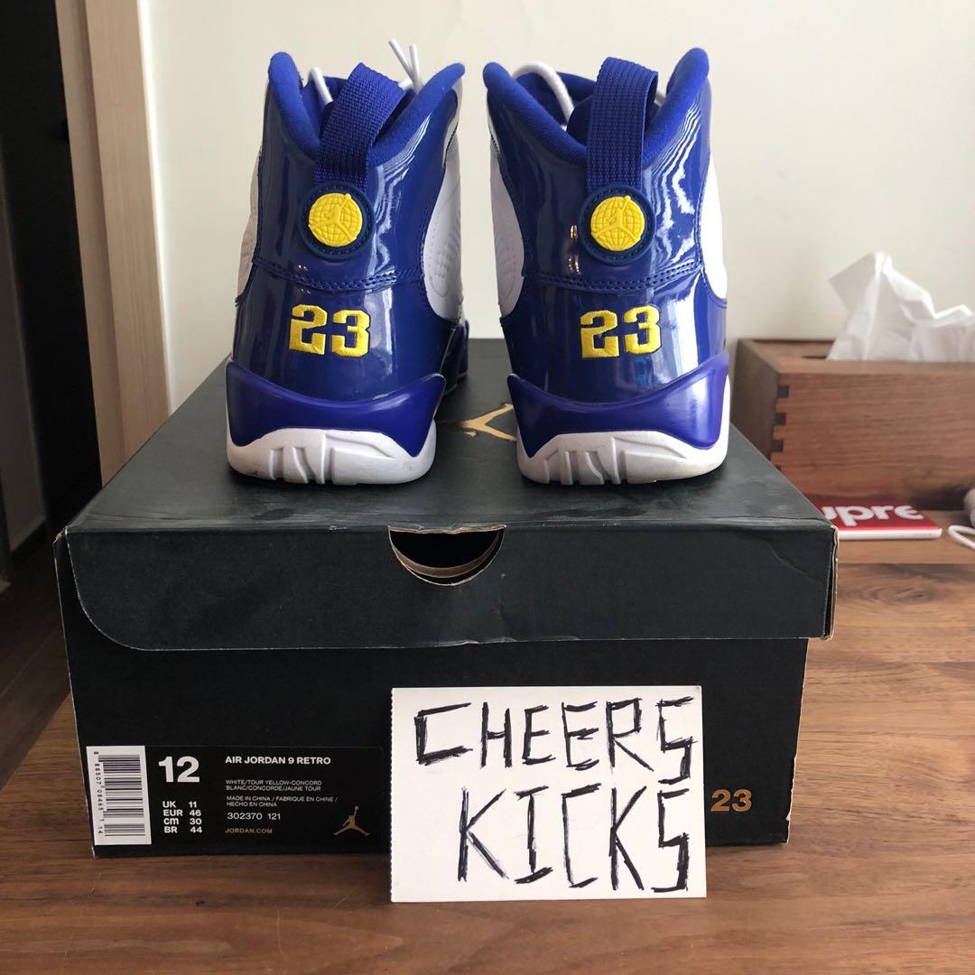 Jordan retro 9 lakers hotsell