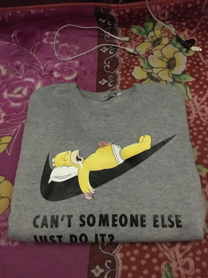 Nike X Simpsons Men s Fashion Tops Sets Tshirts Polo Shirts