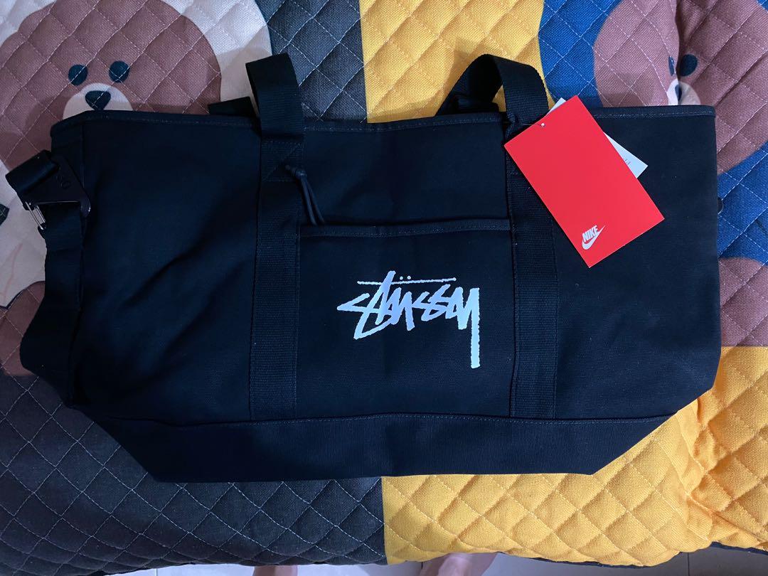 nike stussy tote bag
