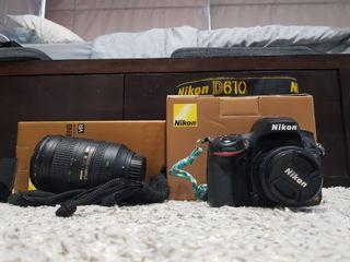 Nikon D610 and Nikkor Lenses