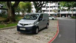 Nv200 for rent. Manual transmission. Diesel engine