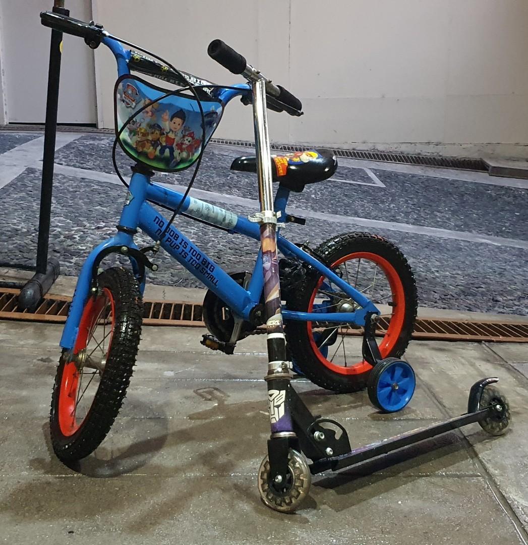 Transformers kids bike sale