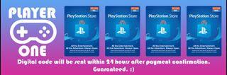 PlayStation Store Digital Codes (R1-US)