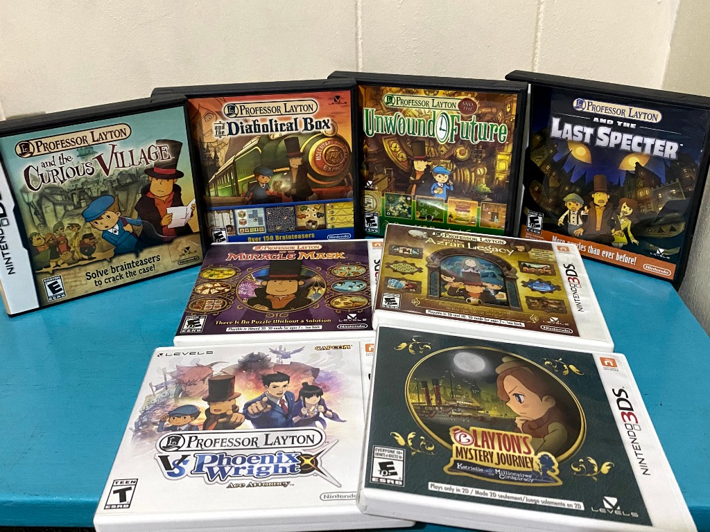 Order of the professor layton games on sale