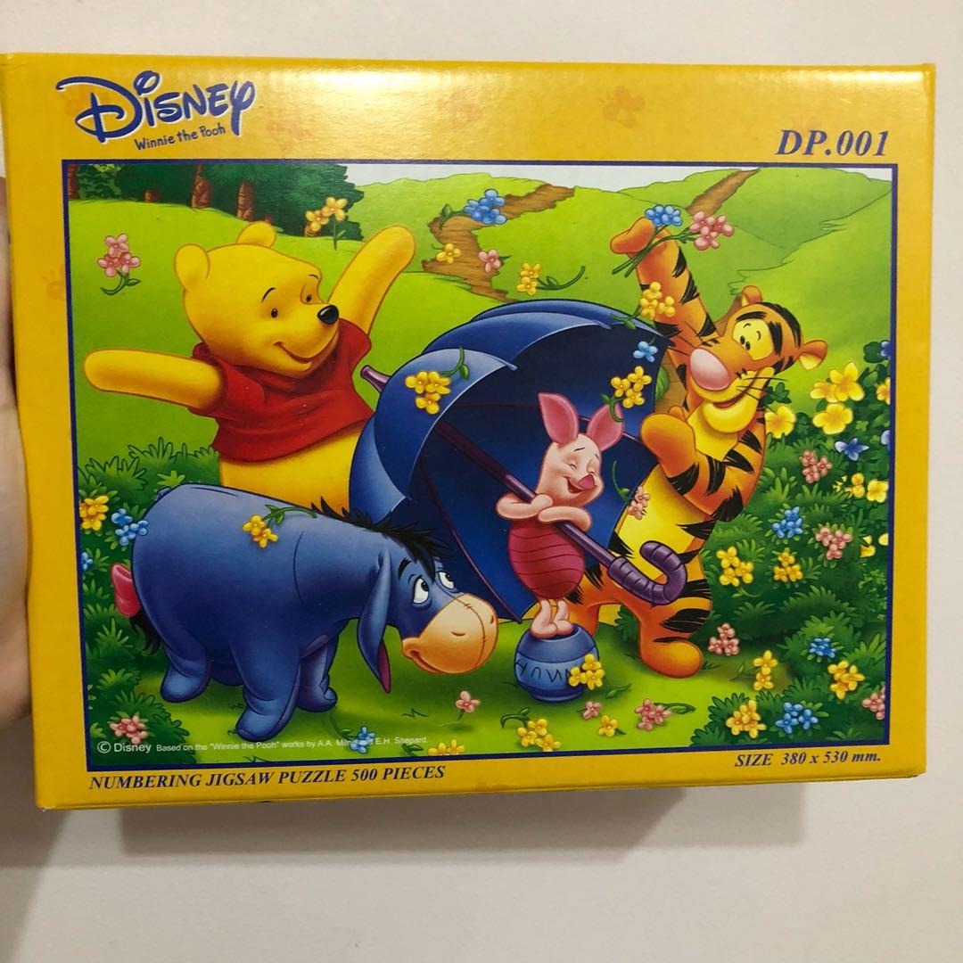 Winnie the Pooh Puzzle 500 pieces, Toys & Games, Others on Carousell