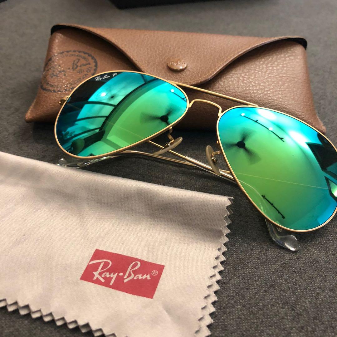 Rayban Aviator Gold Green Polarized Women S Fashion Watches Accessories Sunglasses Eyewear On Carousell Rayban Aviator Gold Green Polarized Women S Fashion Watches Accessories Sunglasses Eyewear On Carousell