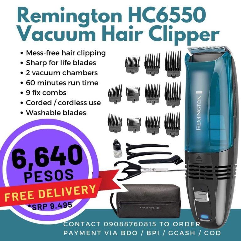 hc6550 vacuum hair clipper