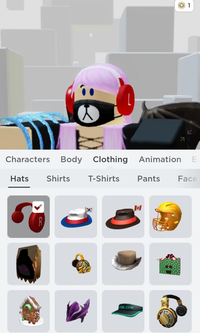 Roblox Account Video Gaming Gaming Accessories Game Gift Cards Accounts On Carousell - roblox gravestone hat