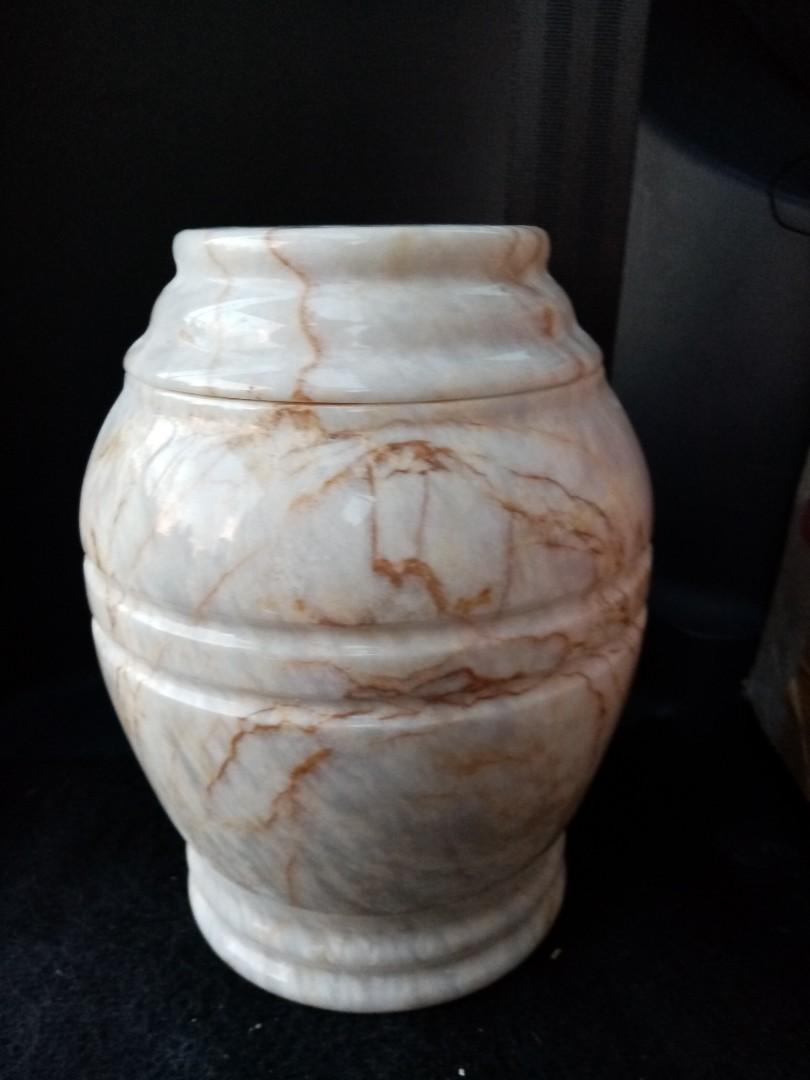 Romblon Marble Crematory Urn and Keepsake, Hobbies & Toys, Stationary
