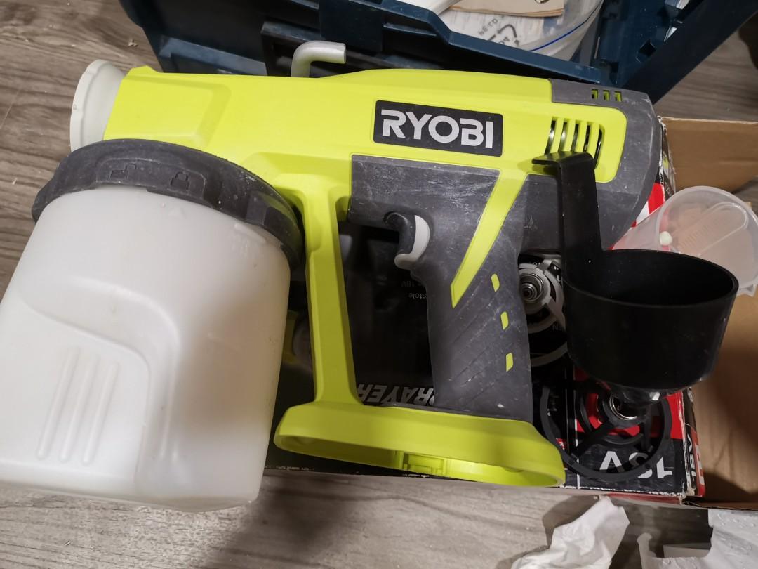 RYOBI 18V speed paint sprayer Carousell