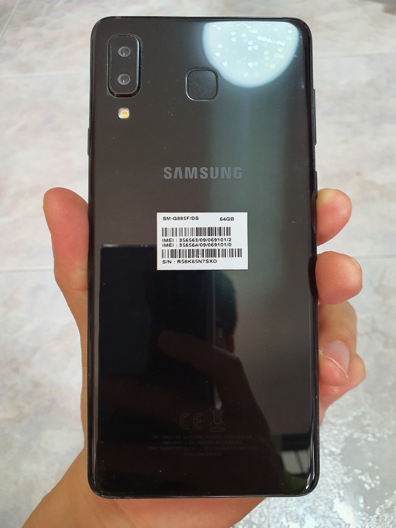 Samsung A8 Star (Black, 64GB)