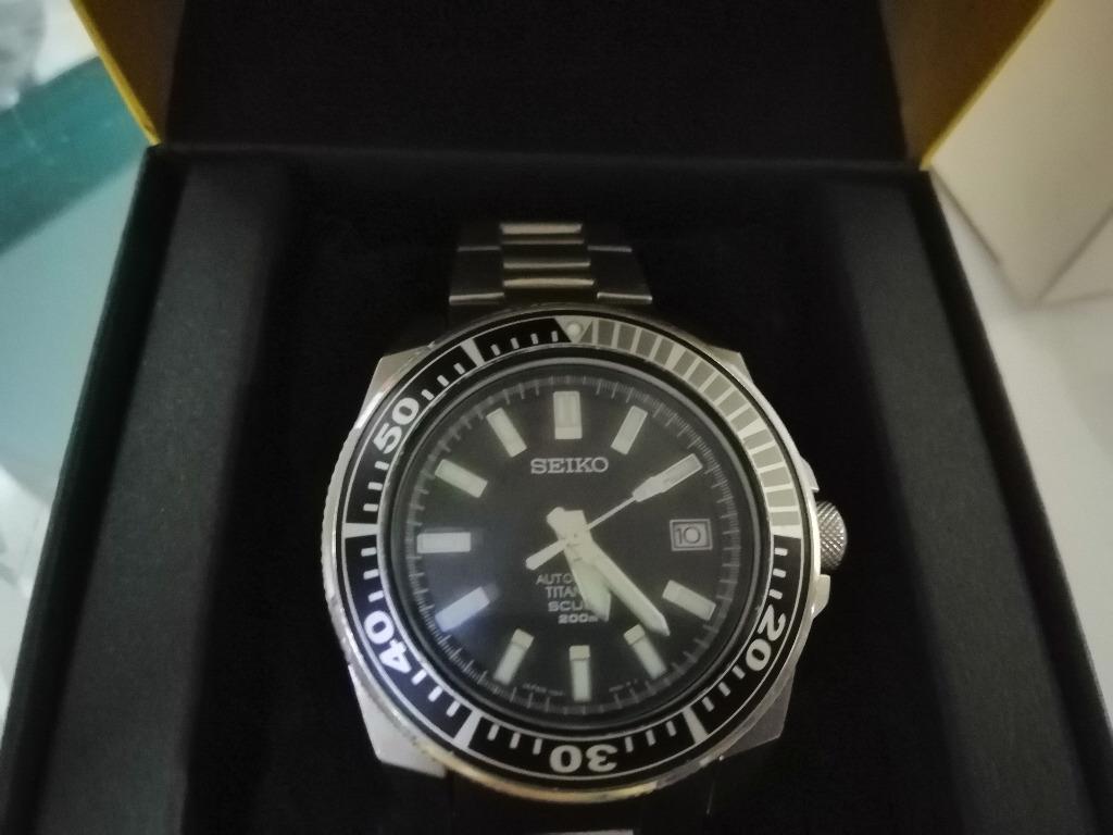 Seiko Samurai SBDA001 Titanium, Men's Fashion, Watches & Accessories,  Watches on Carousell