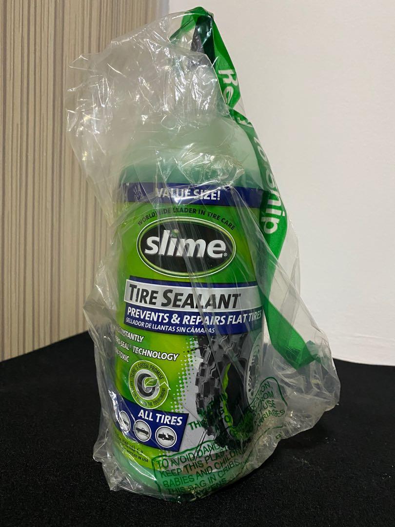 Slime tyre sealant, Motorcycles, Motorcycle Accessories on Carousell