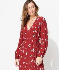 sportsgirl wrap dress