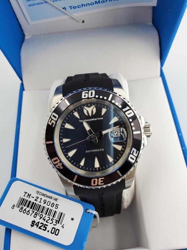 Technomarine Manta ray 2020 edition (Category: Luxury Watches) located in Paranaque City. Submitted by FLess.ph (Listing ID 1005424804, Image 3). Description: Technomarine 2020 manta ray “automatic” doesn’t need Batterry to operate His and her 42mm and 38mm 219085 and 219092 Php 11,800 each. Mall price 25k each!! Guaranteed Authentic or money back!!.