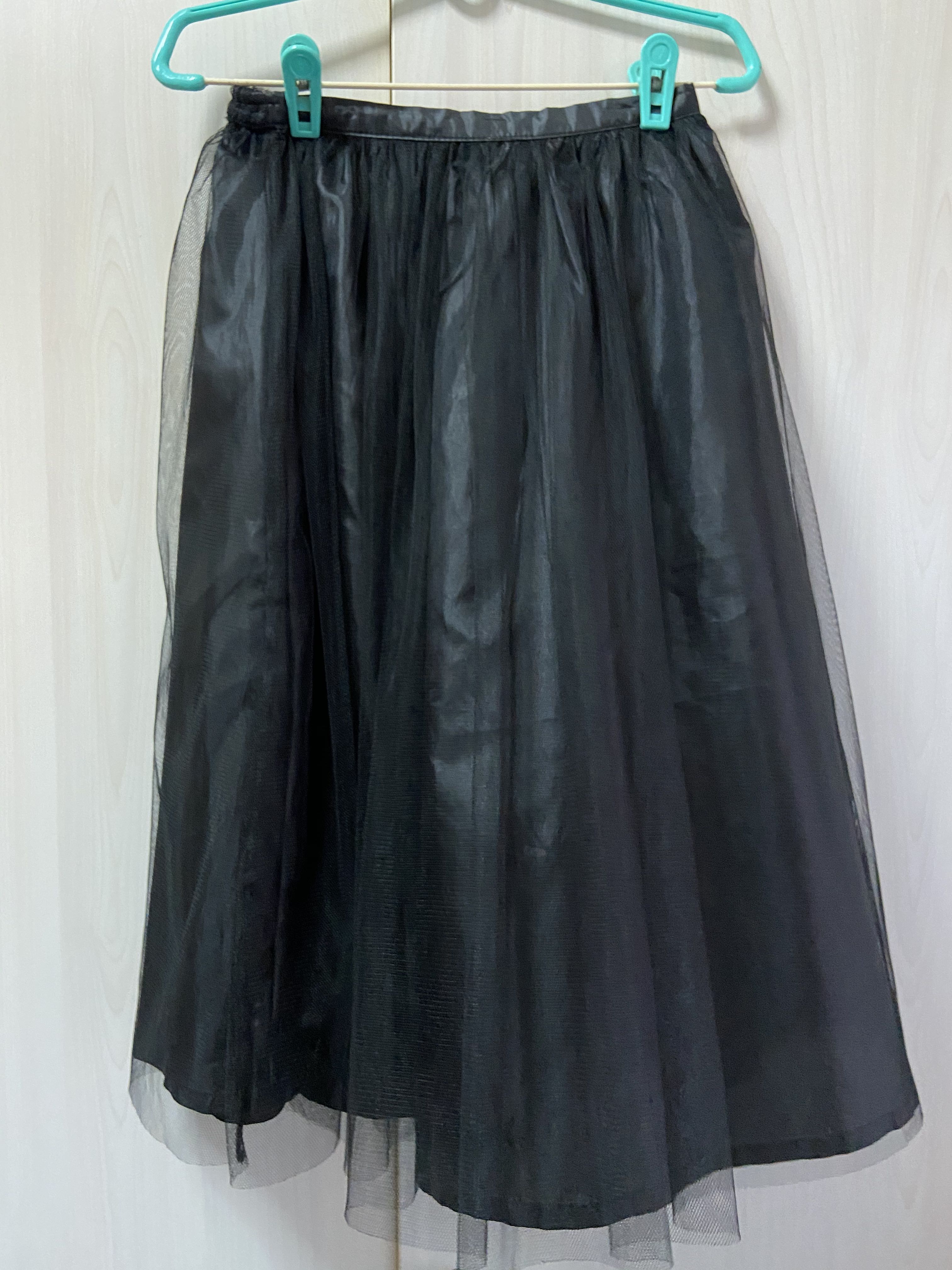 The Editor s Market Black Tulle Skirt Women s Fashion Bottoms
