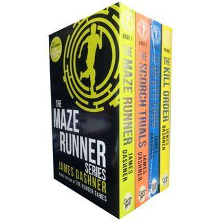 The Maze Runner 4 books set