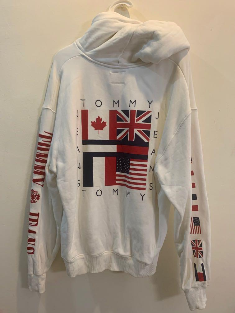 tommy hilfiger country flag hoodie