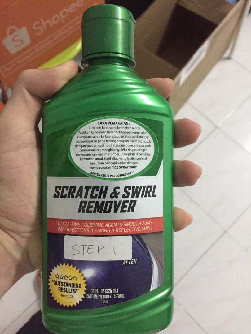 Turtle Wax Scratch & Swirl Remover original (obat poles ...