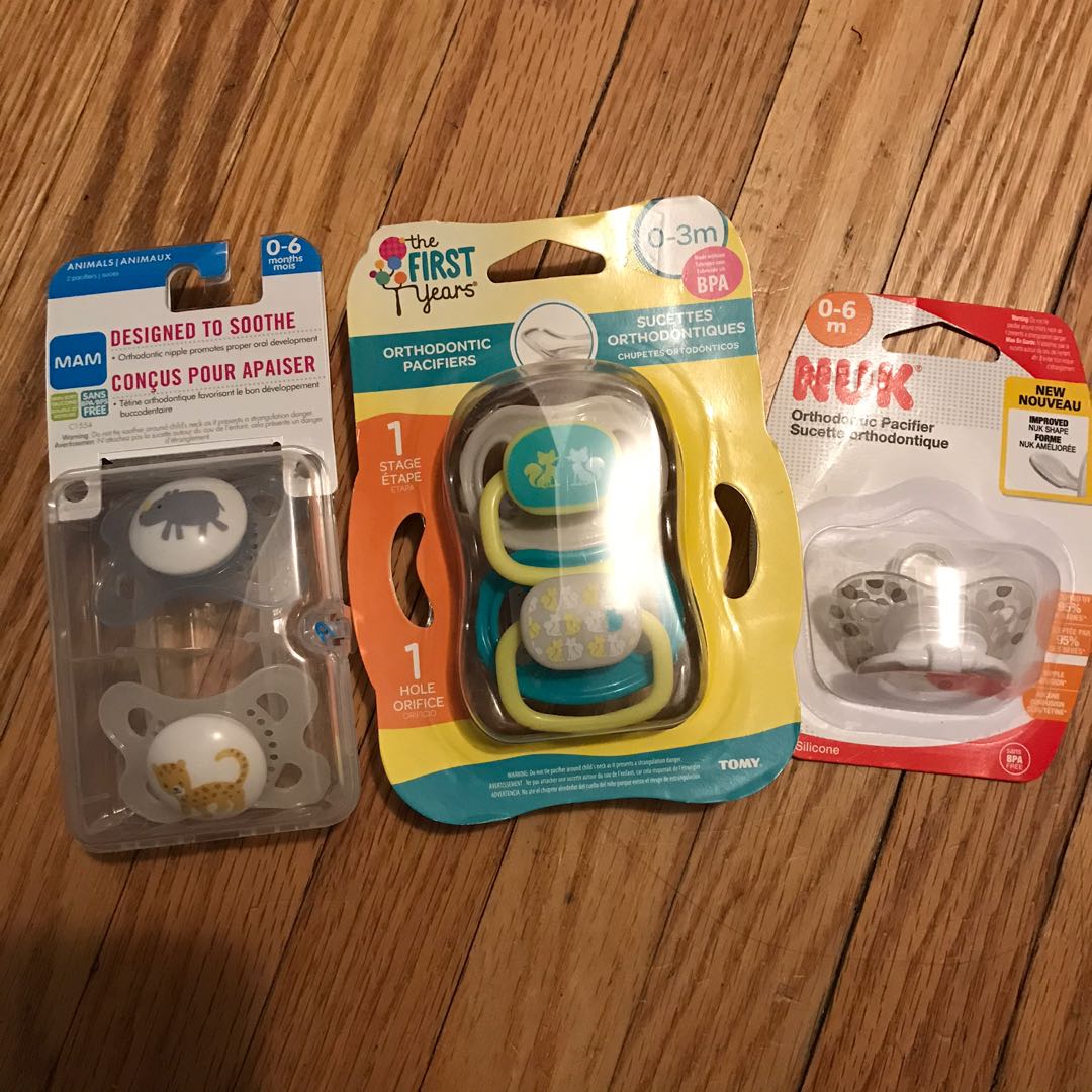 Various new baby items