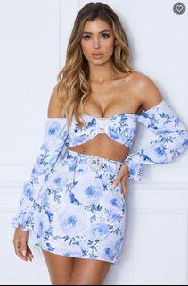 White fox boutique set