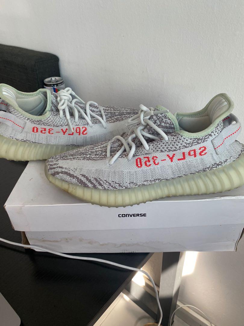 used yeezy blue tint