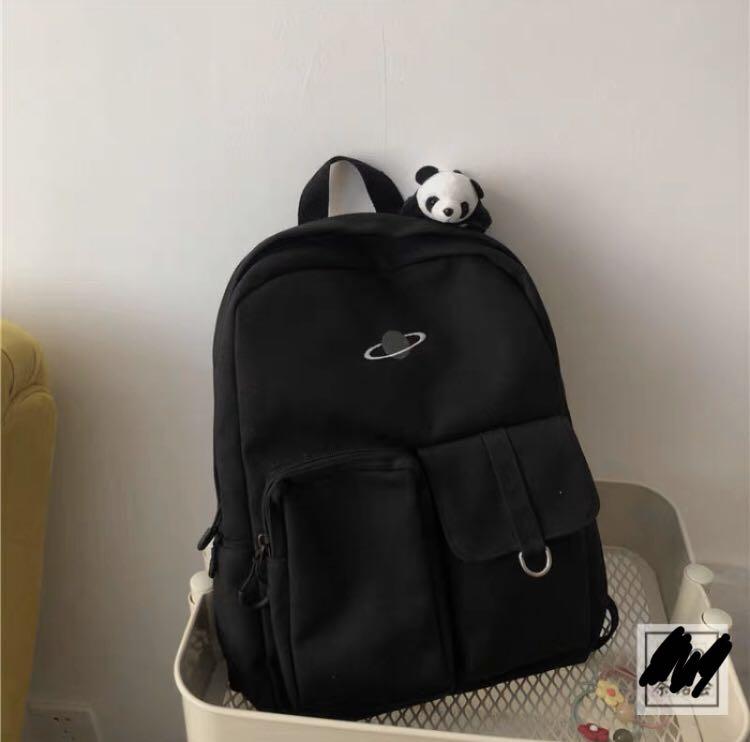 Black backpack tumblr outlet