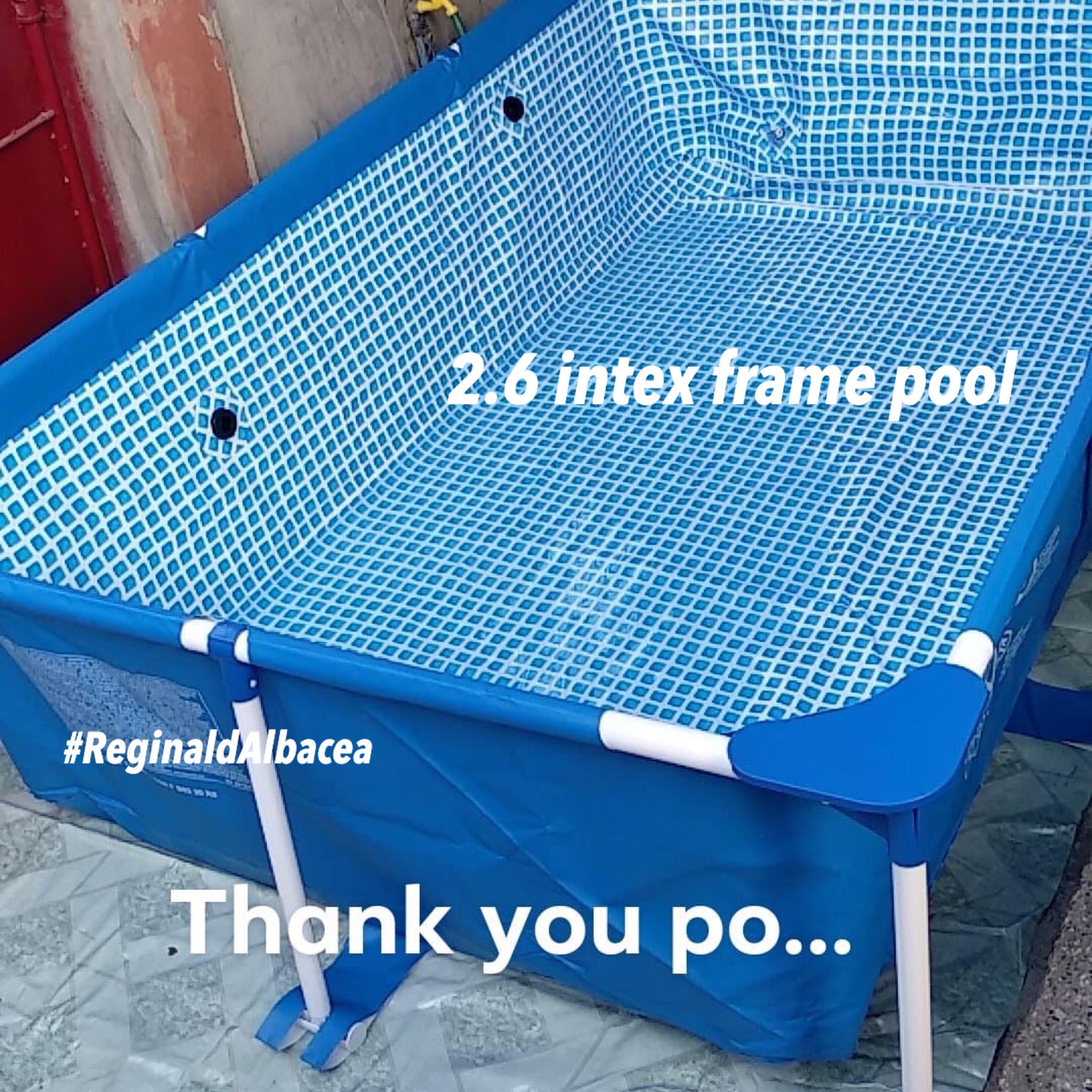 2 60m Intex Rectangular Steel Frame Sports Water Sports On Carousell