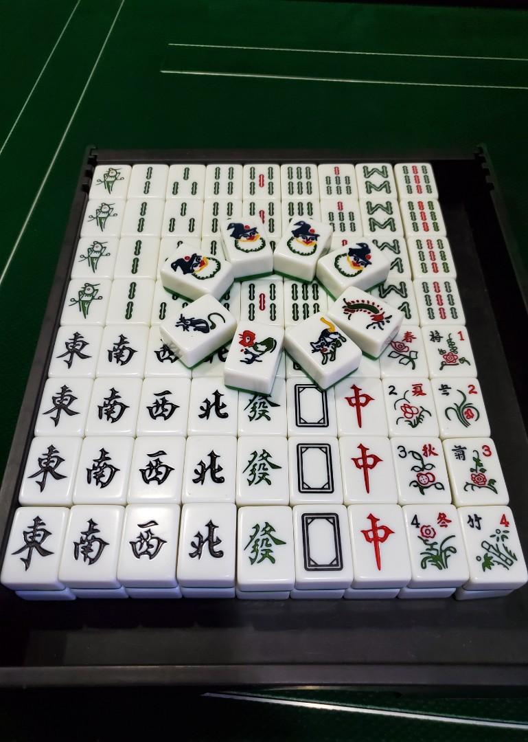 38mm Auto Table Mahjong Tile For Sales