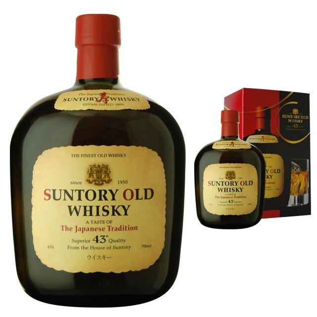 日本威士忌Suntory Old Whisky 壽有盒700ml, 嘢食& 嘢飲, 酒精飲料