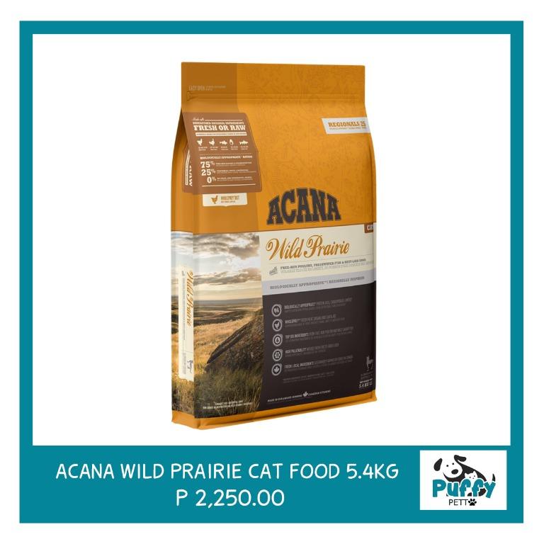Acana Wild Prairie Cat Dry Food 1 8kg 5 4kg Pets Supplies Pet