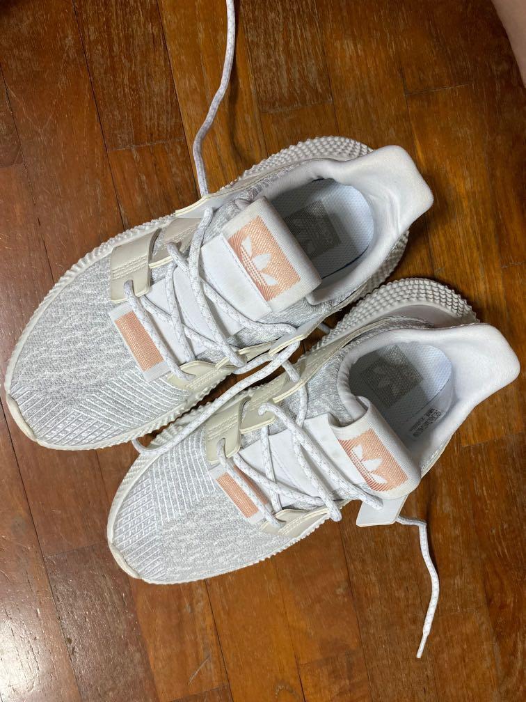 adidas prophere white pink
