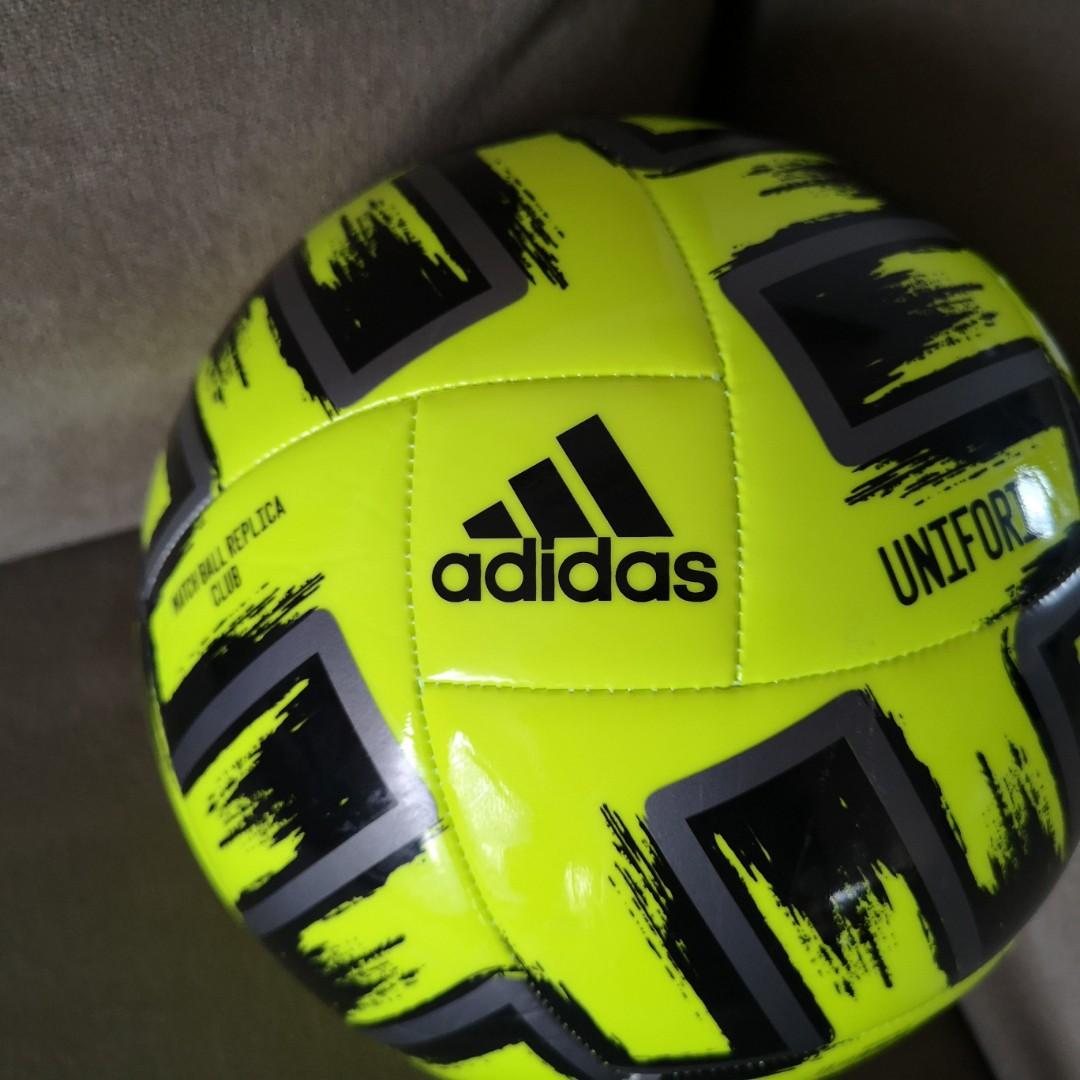Adidas Uniforia Matchball Replica, Sports Equipment, Sports \u0026 Games, Racket  \u0026 Ball Sports on Carousell