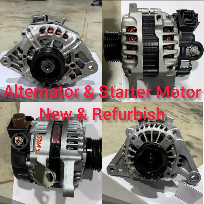 Alternator & Starter Motor (New & refurbish), Car Accessories, Car