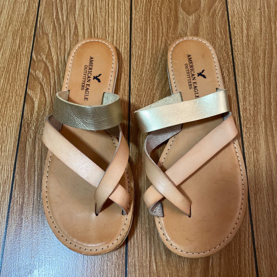 American eagle gold hot sale sandals