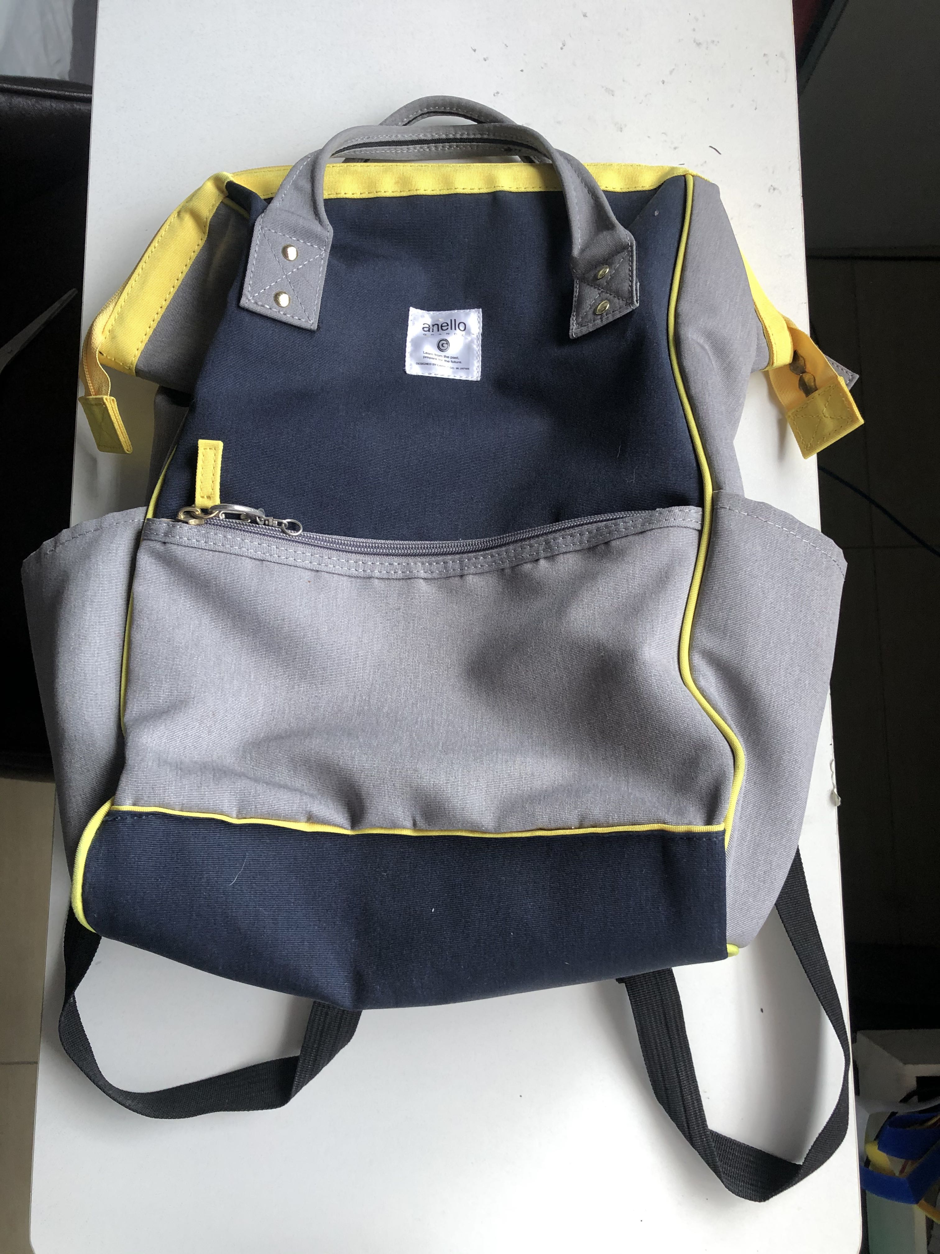 anello yellow backpack