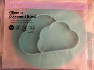 Anko silocone placemat bowl