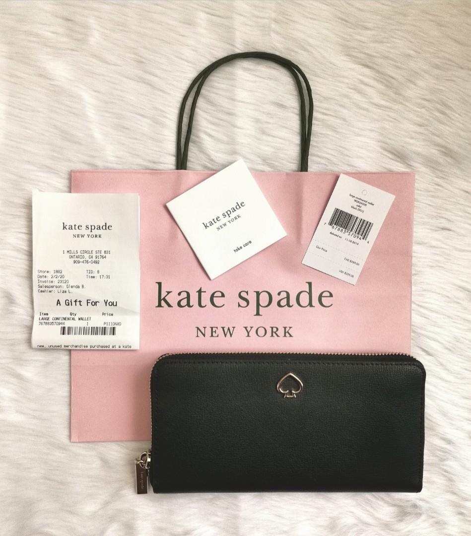 Kate spade adel shop large continental wallet