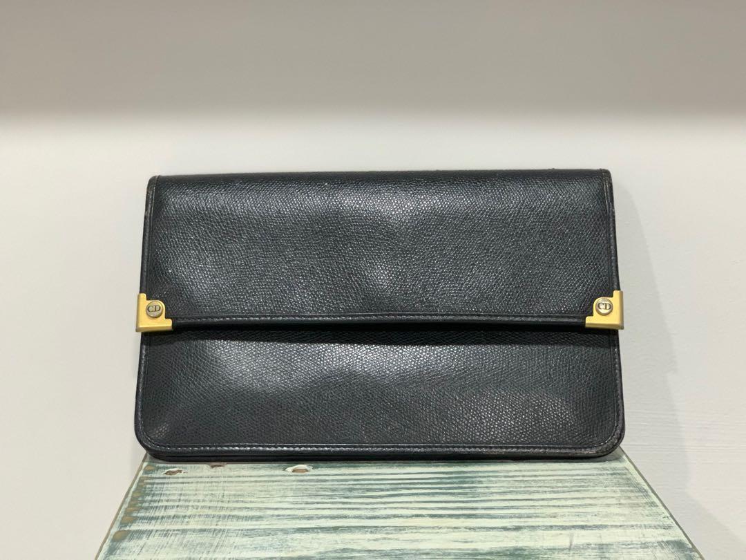 Authentic vintage Dior clutch bag, Luxury, Bags & Wallets on Carousell