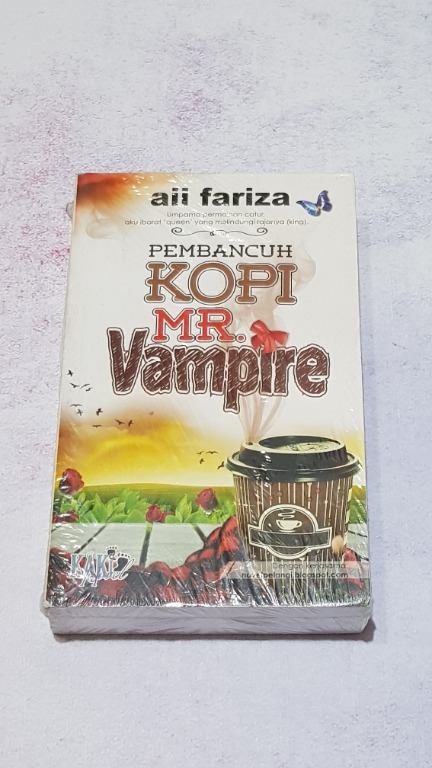 Malay Novel Pembancuh Kopi Mr Vampire Books Stationery Fiction On Carousell