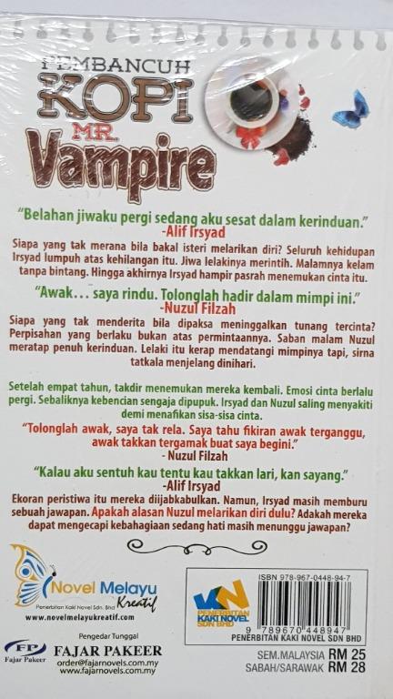 B Pembancuh Kopi Mr Vampire Books Stationery Fiction On Carousell
