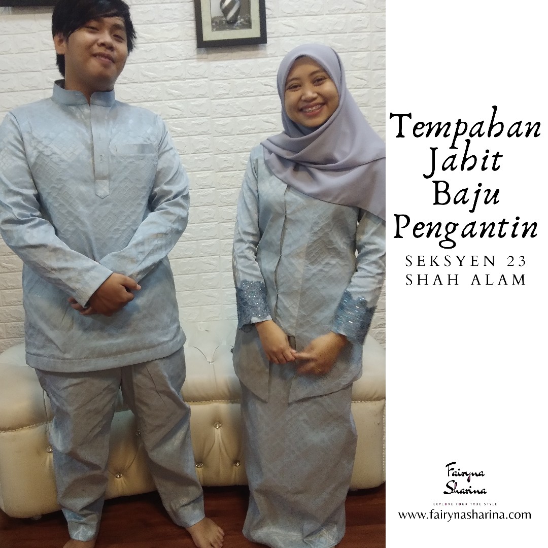 Baju Melayu Slim fit & kebaya pengantin